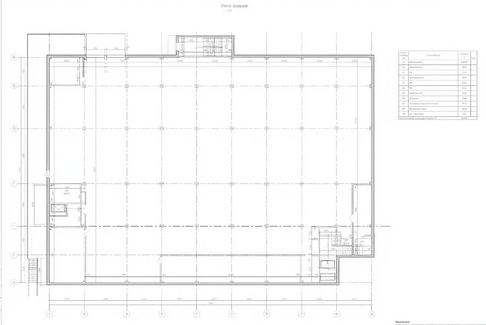 Планировка цокольного этажа −1, 1 875,5 м²