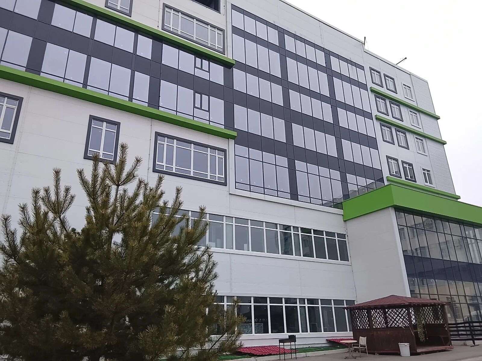 Панорамное остекление фасада
